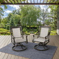 Swivel Outdoor Rockers, 2 Pack
